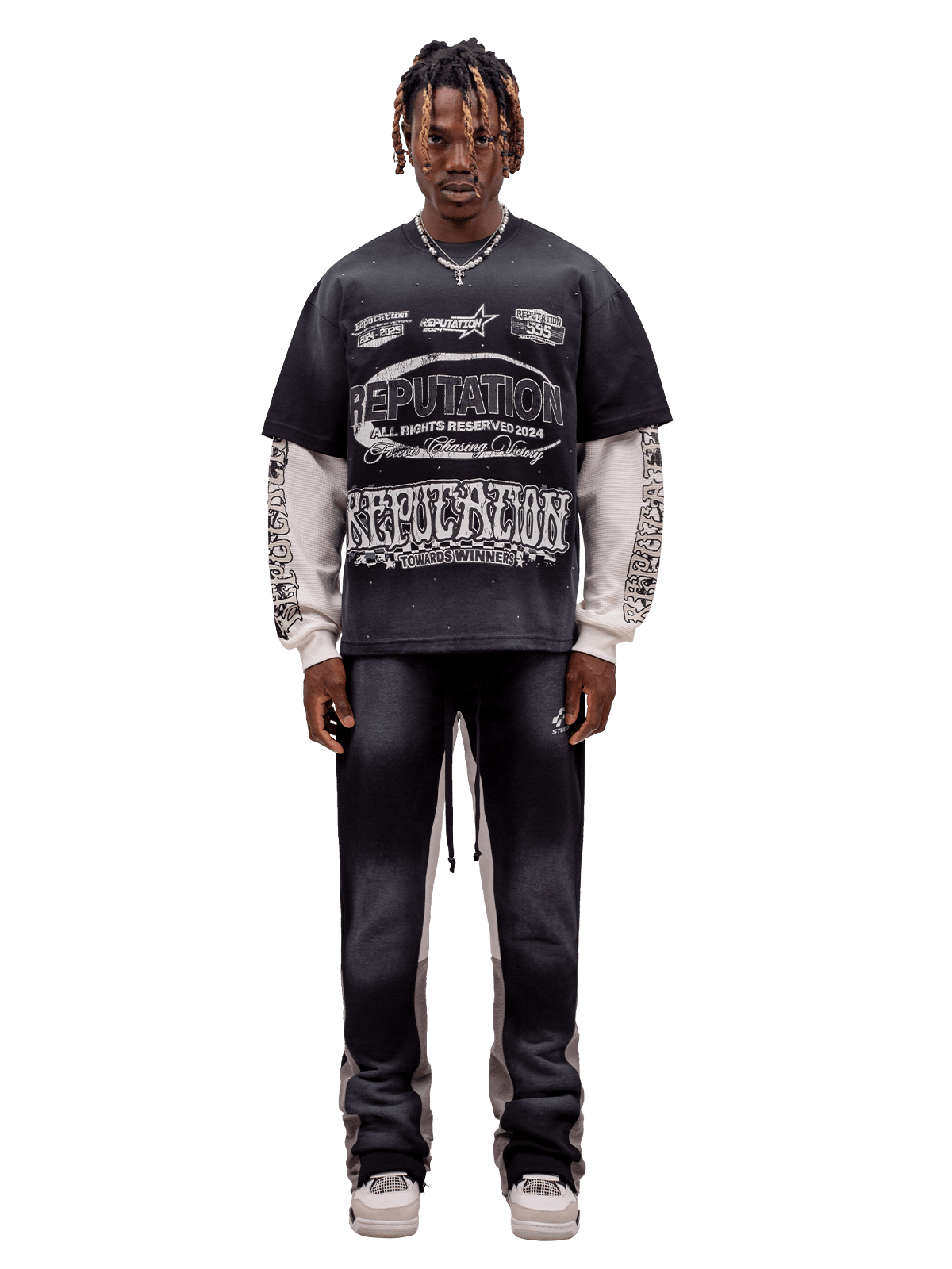 Flare Sweatpants - Black