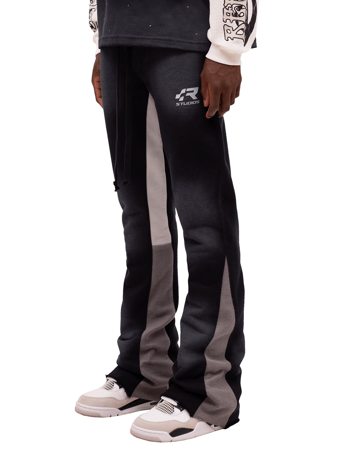 Flare Sweatpants - Black