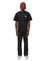 Thrashed Flare Denim - Black