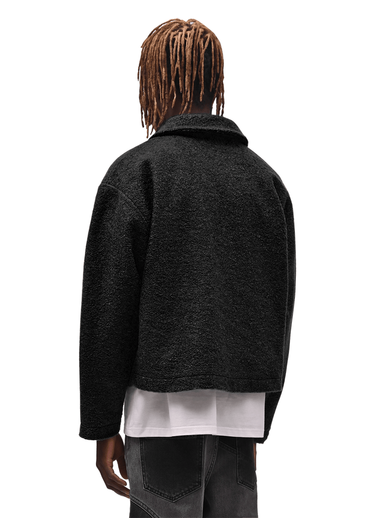 Cropped Jacket - Black