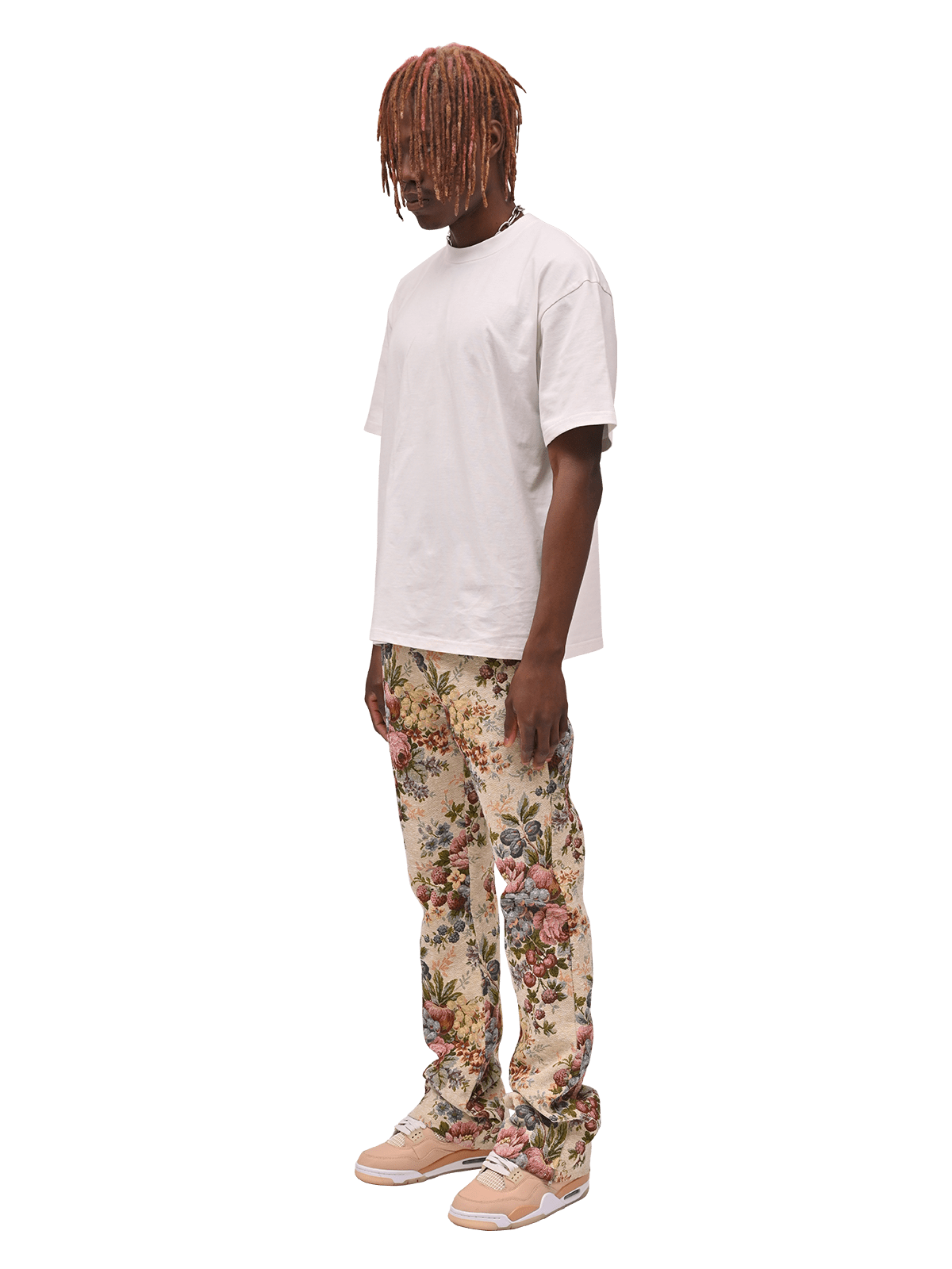 Flare Tapestry Pants - Botanic