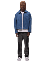 Cropped Jacket - Blue