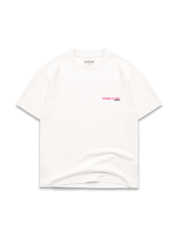 Sakura Graphic Tee - Off White