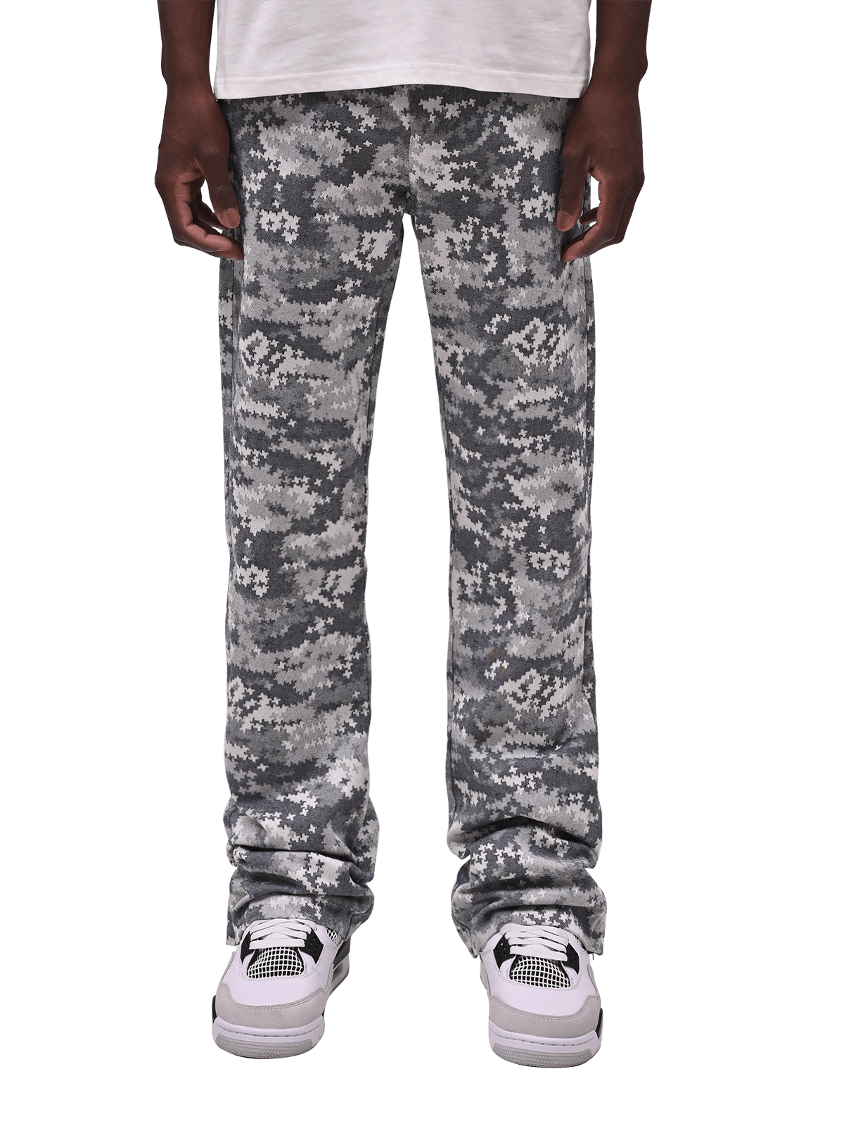 Flare Tapestry Pants -  Pixel Stone