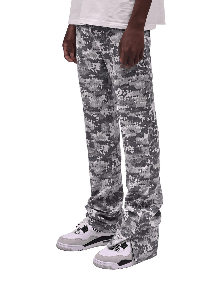 Flare Tapestry Pants -  Pixel Stone