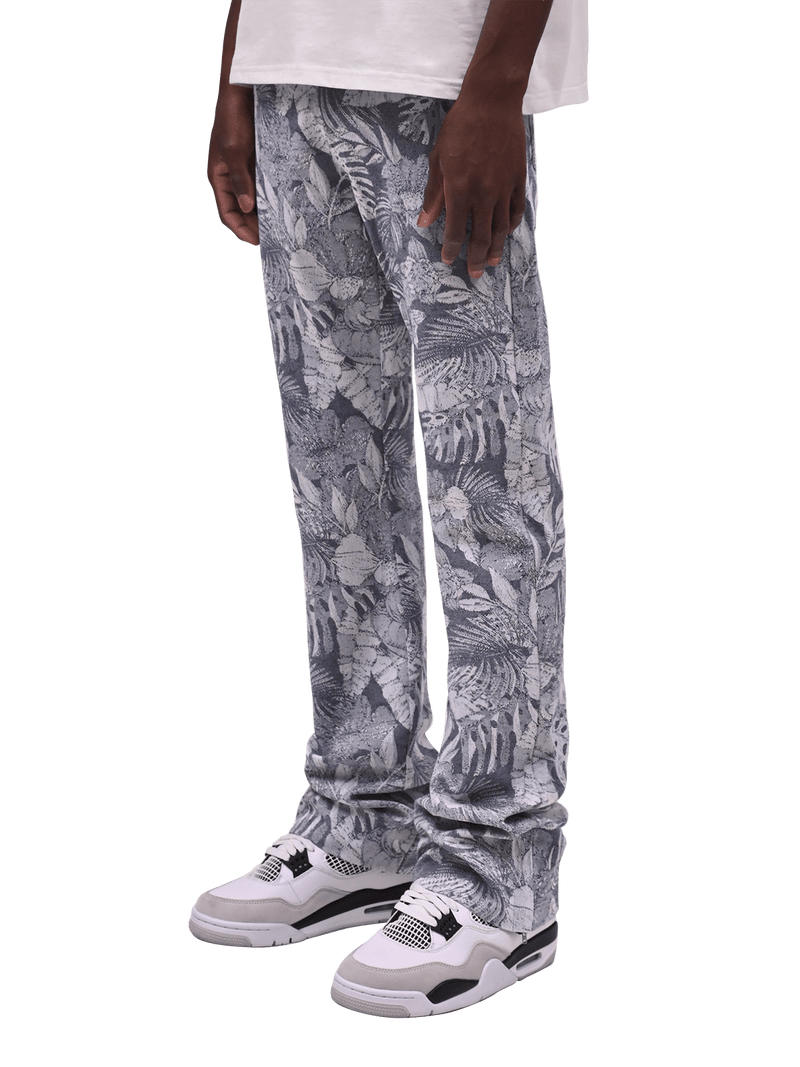 Flare Tapestry Pants -  Tropical
