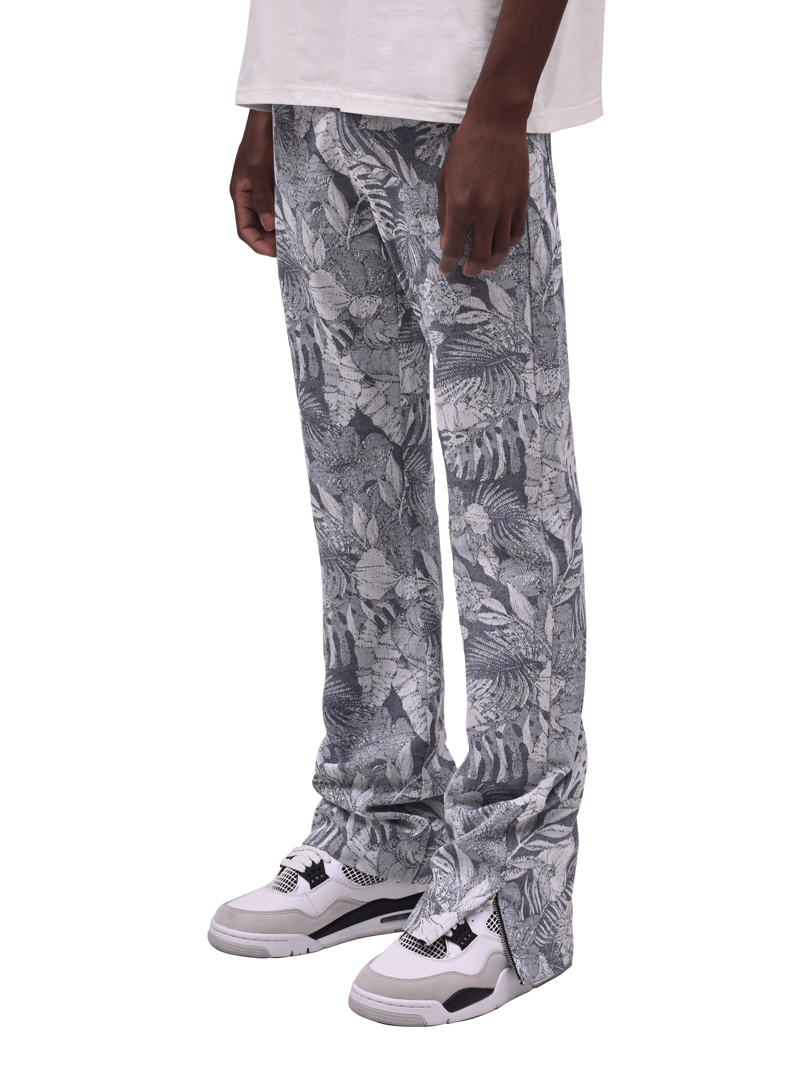 Flare Tapestry Pants -  Tropical