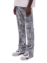 Flare Tapestry Pants -  Tropical