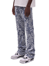 Flare Tapestry Pants -  Paisley