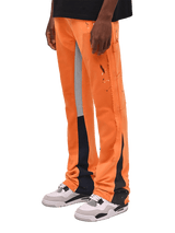 Flare Canvas Pants - Tangerine