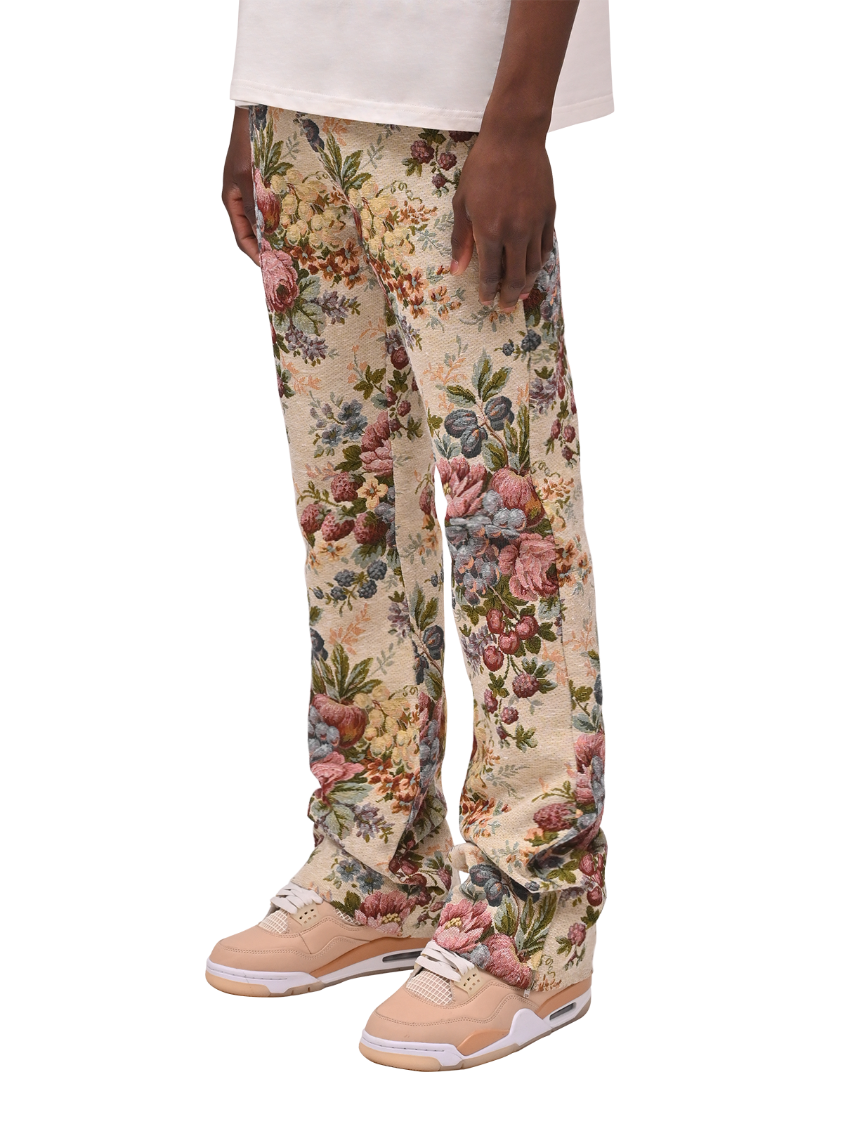 Flare Tapestry Pants - Botanic