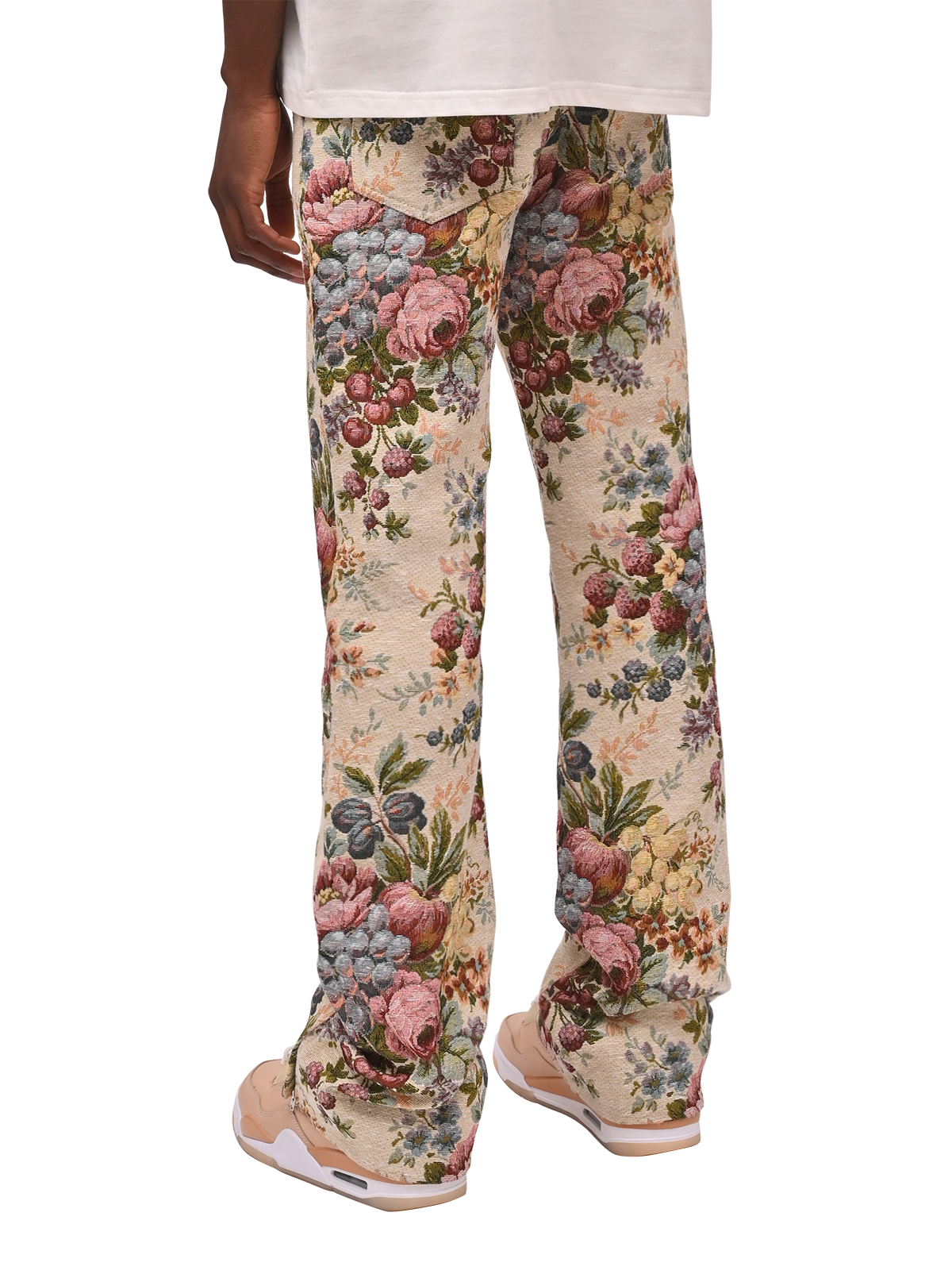 Flare Tapestry Pants - Botanic