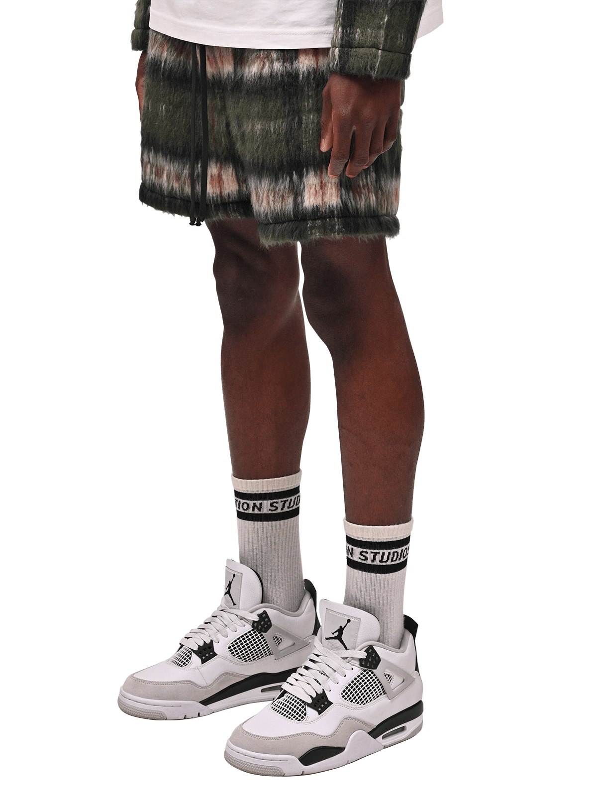 Mohair Shorts - Emerald