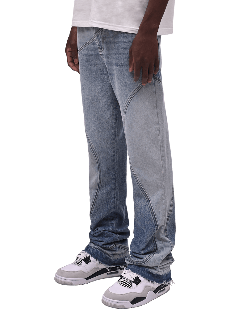 Wave Flare Denim - Light Stone – Reputation Studios