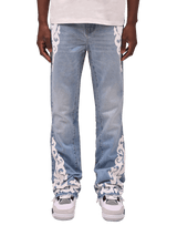 Versailles Flare Denim - Light Stone