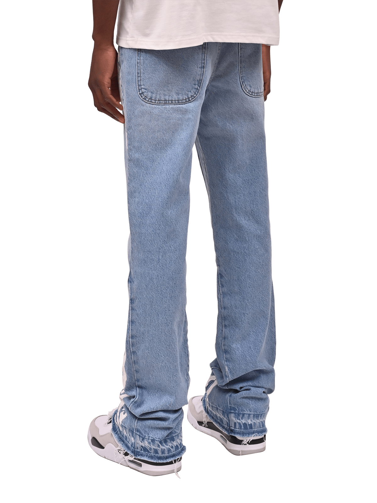 Versailles Flare Denim - Light Stone