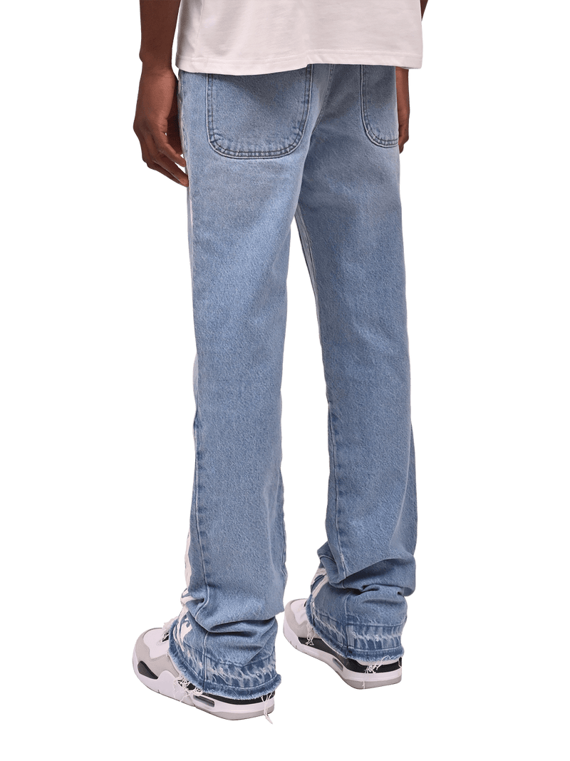 Versailles Flare Denim - Light Stone