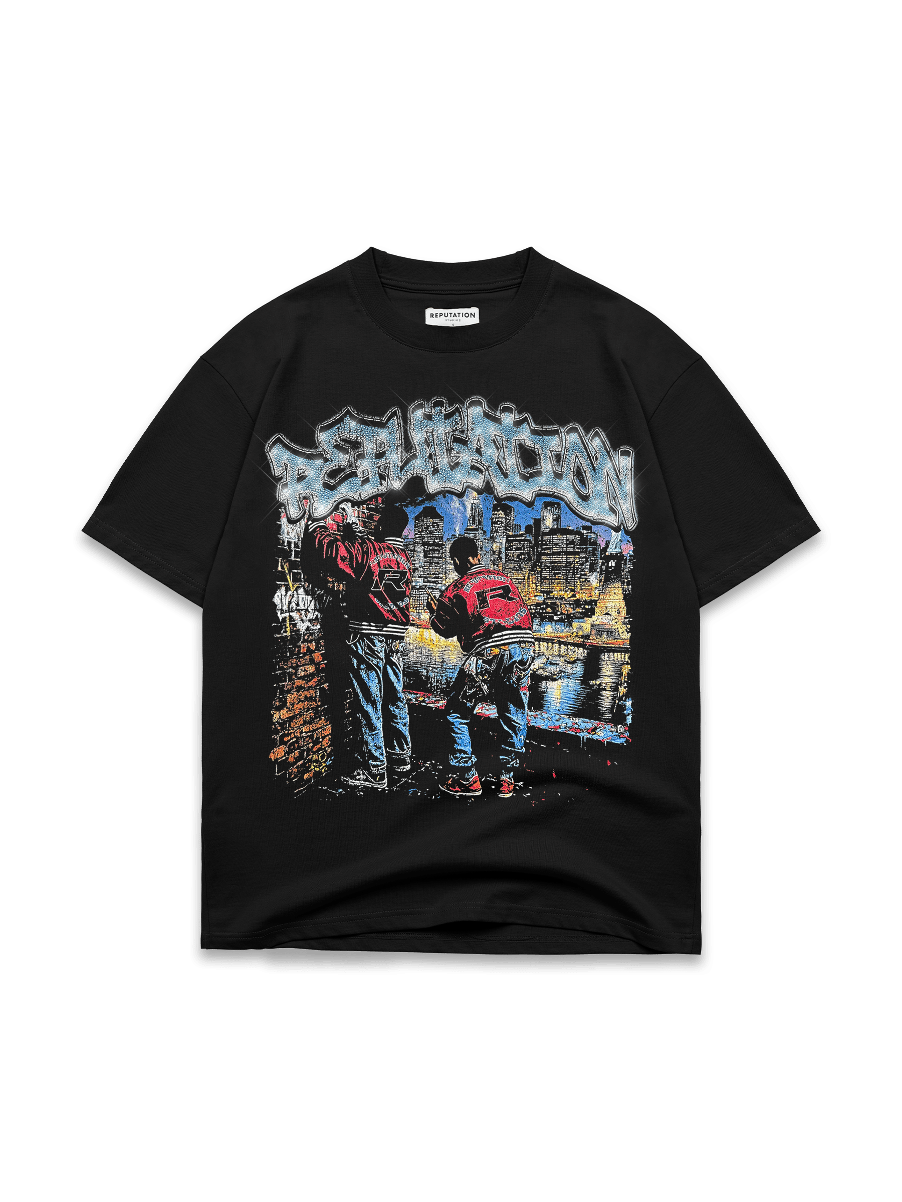 Concrete Dreams Rhinestone Tee