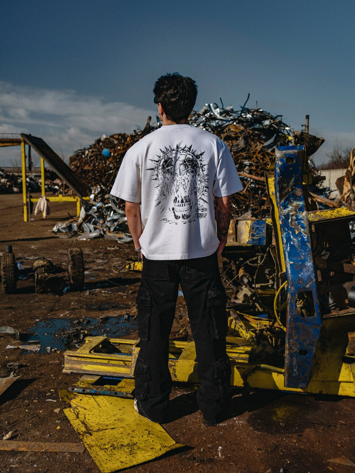 Grunge Tee - Vintage White