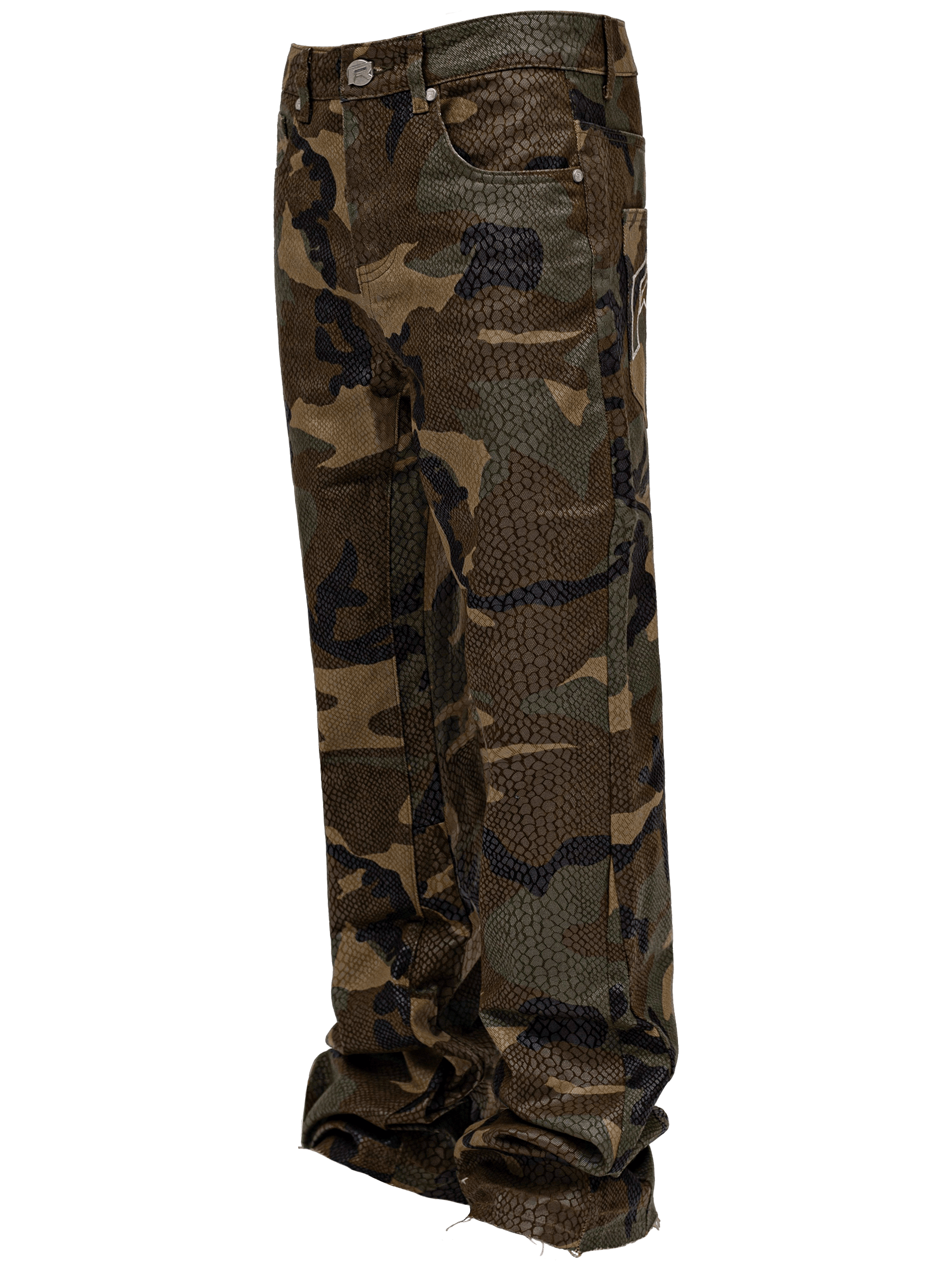 Python Camo Denim