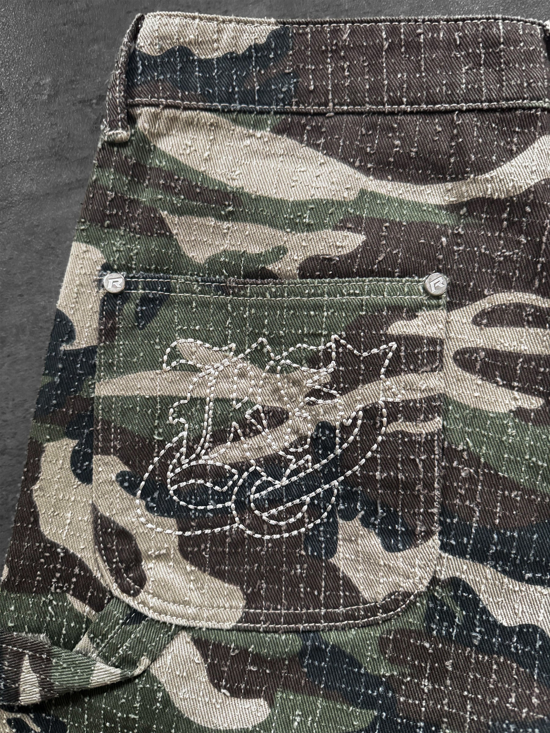 Gon x Reputation Pants - Combat Camo