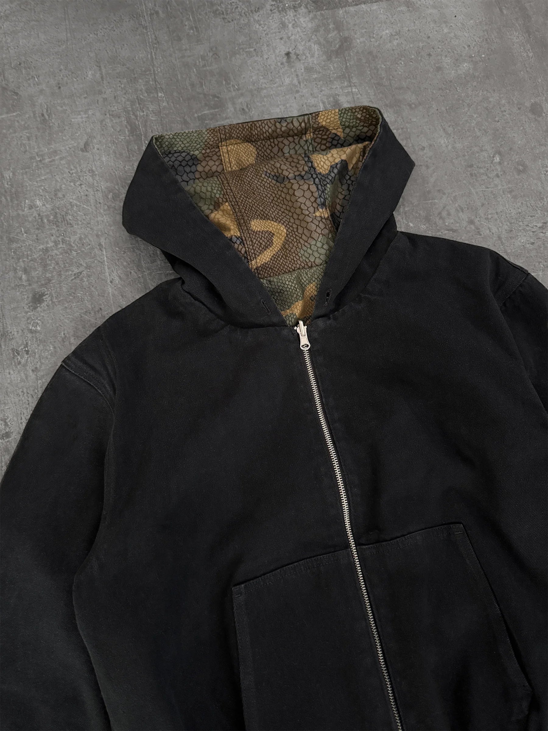 Reversible Python Camo Hoodie