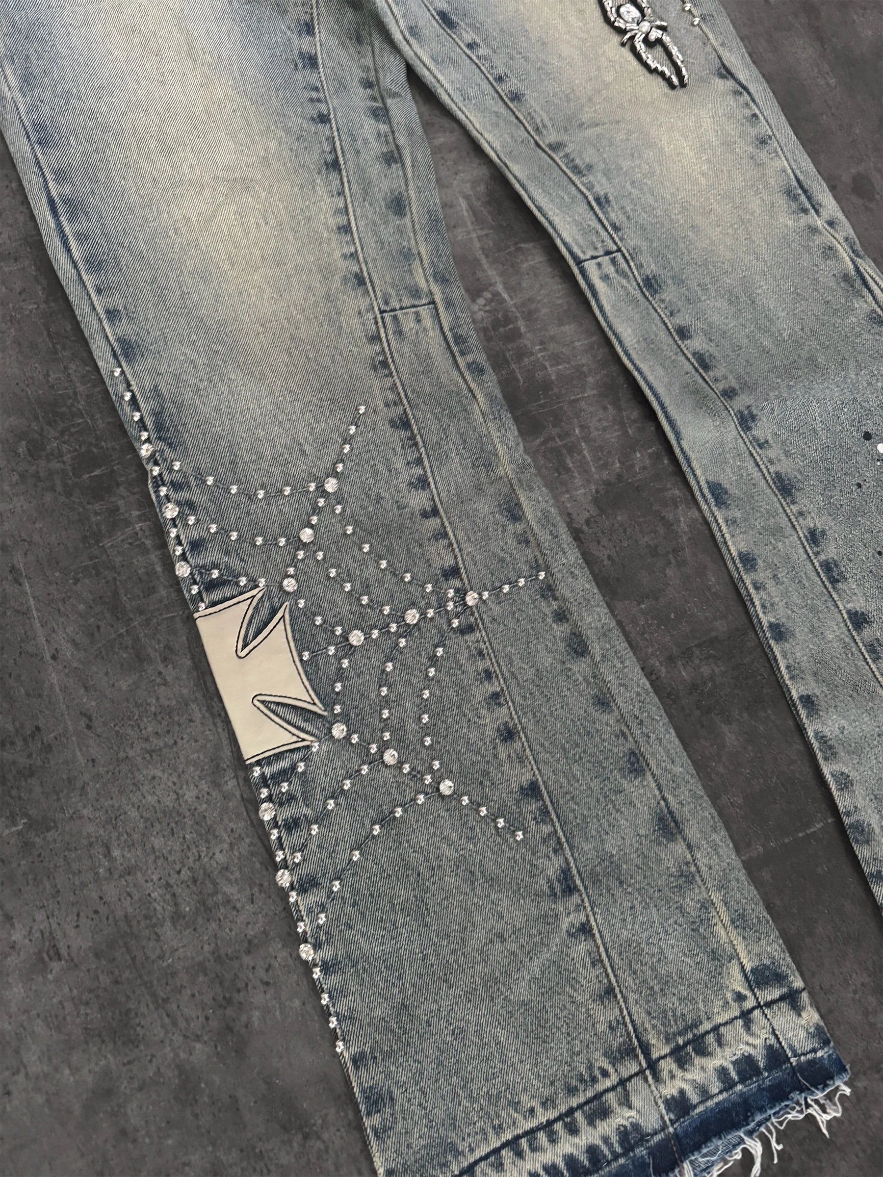Spider Denim - Cream Wash