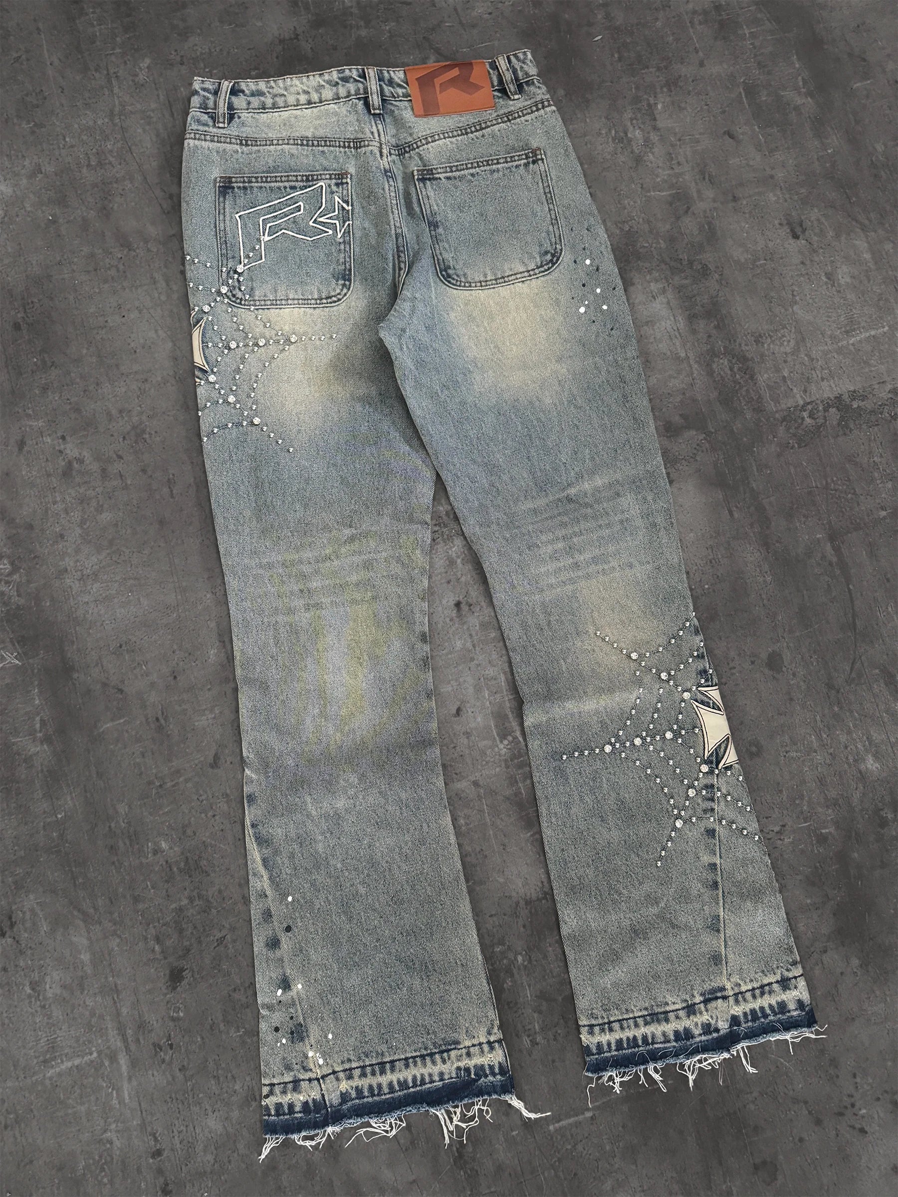 Spider Denim - Cream Wash