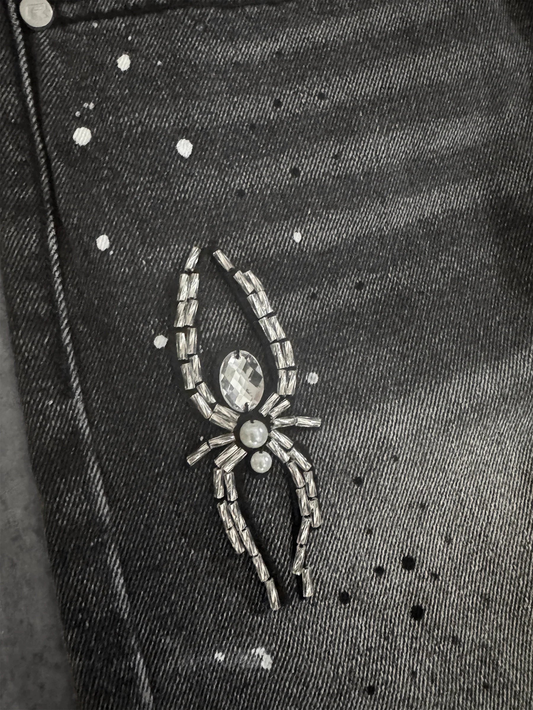 Spider Denim - Black