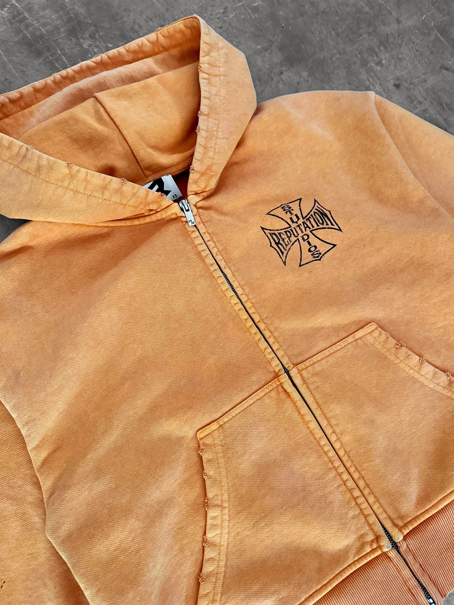 Spider Hoodie - Orange