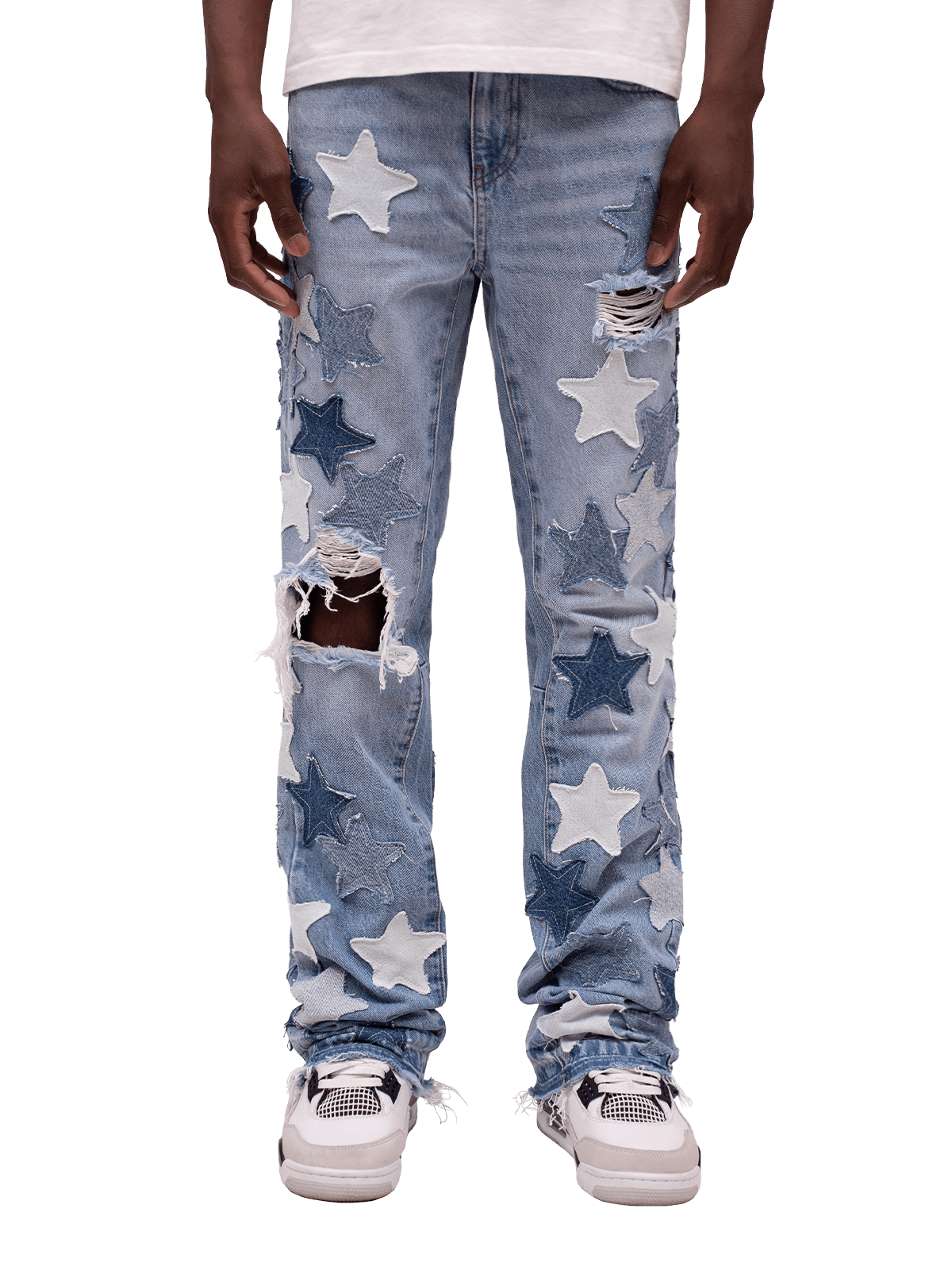 Star Flare Denim - Light Stone