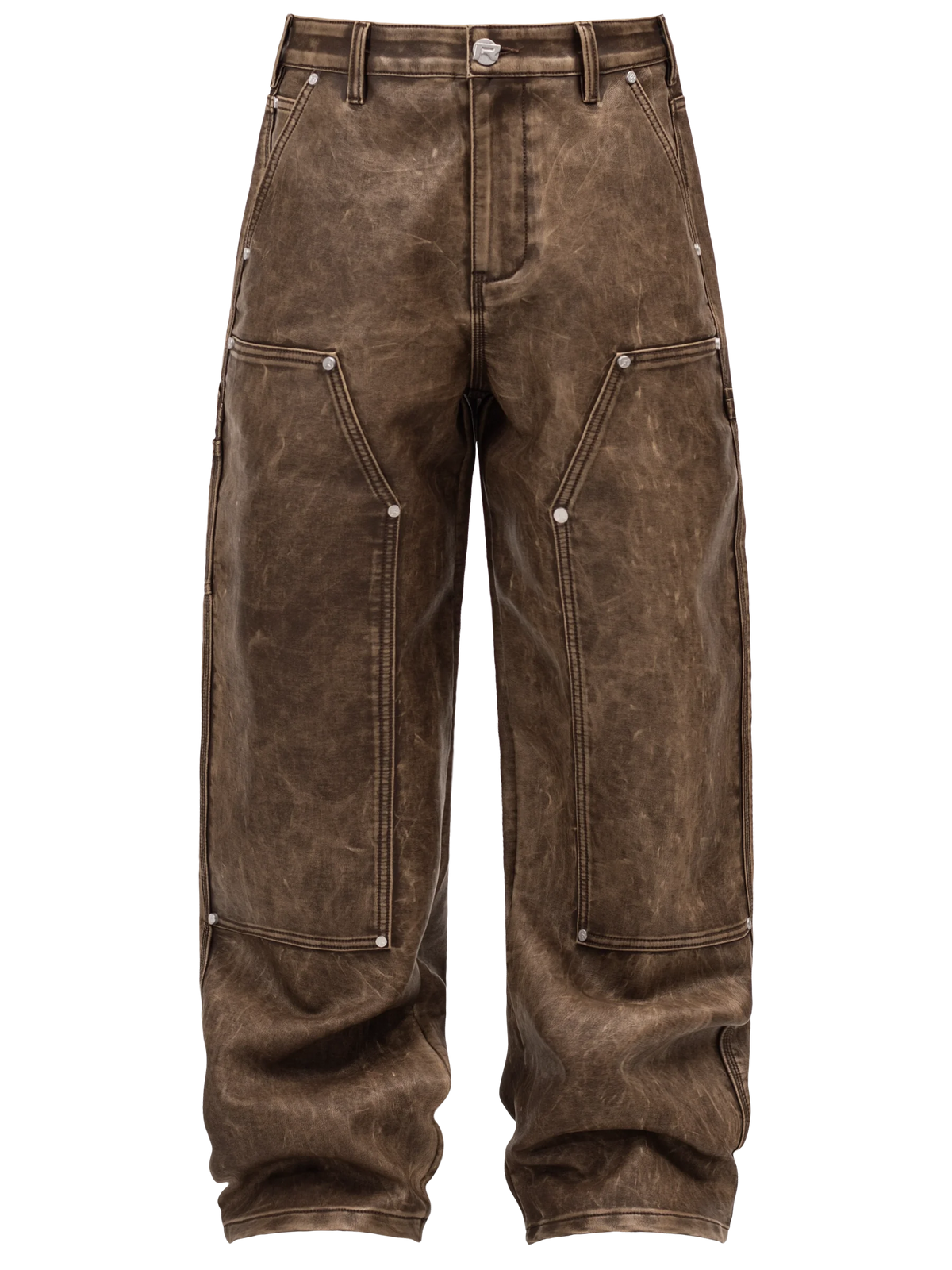 Leather Carpenter Denim