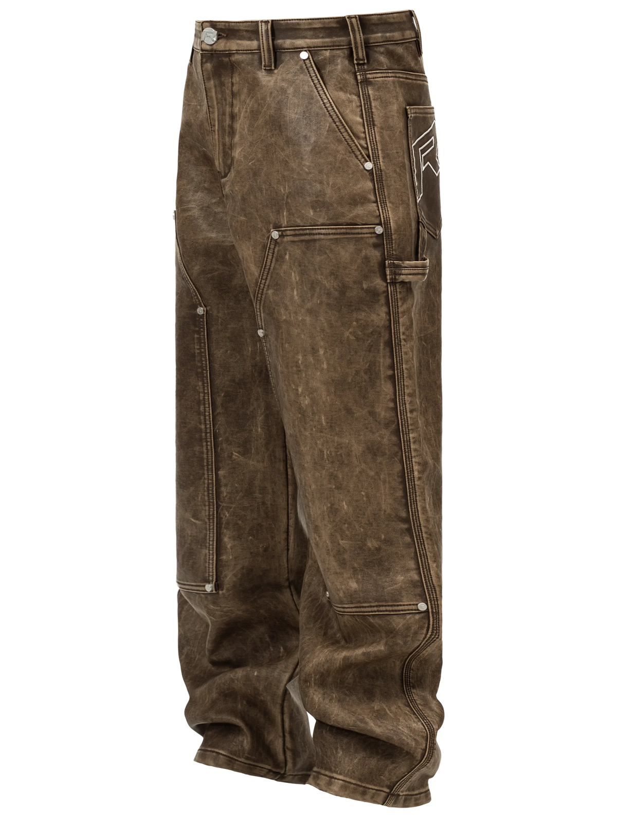 Leather Carpenter Denim