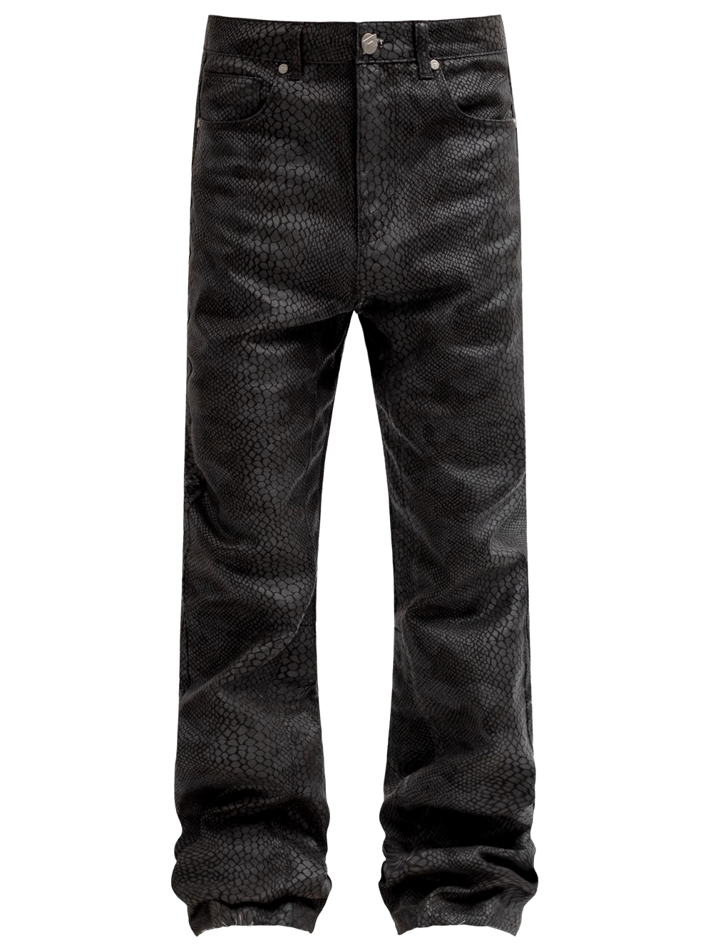 Python Camo Denim - Black