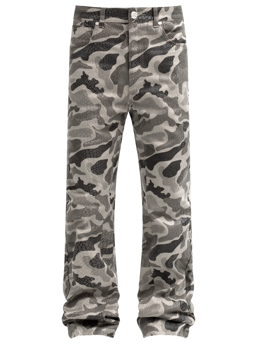 Python Camo Denim - Grey