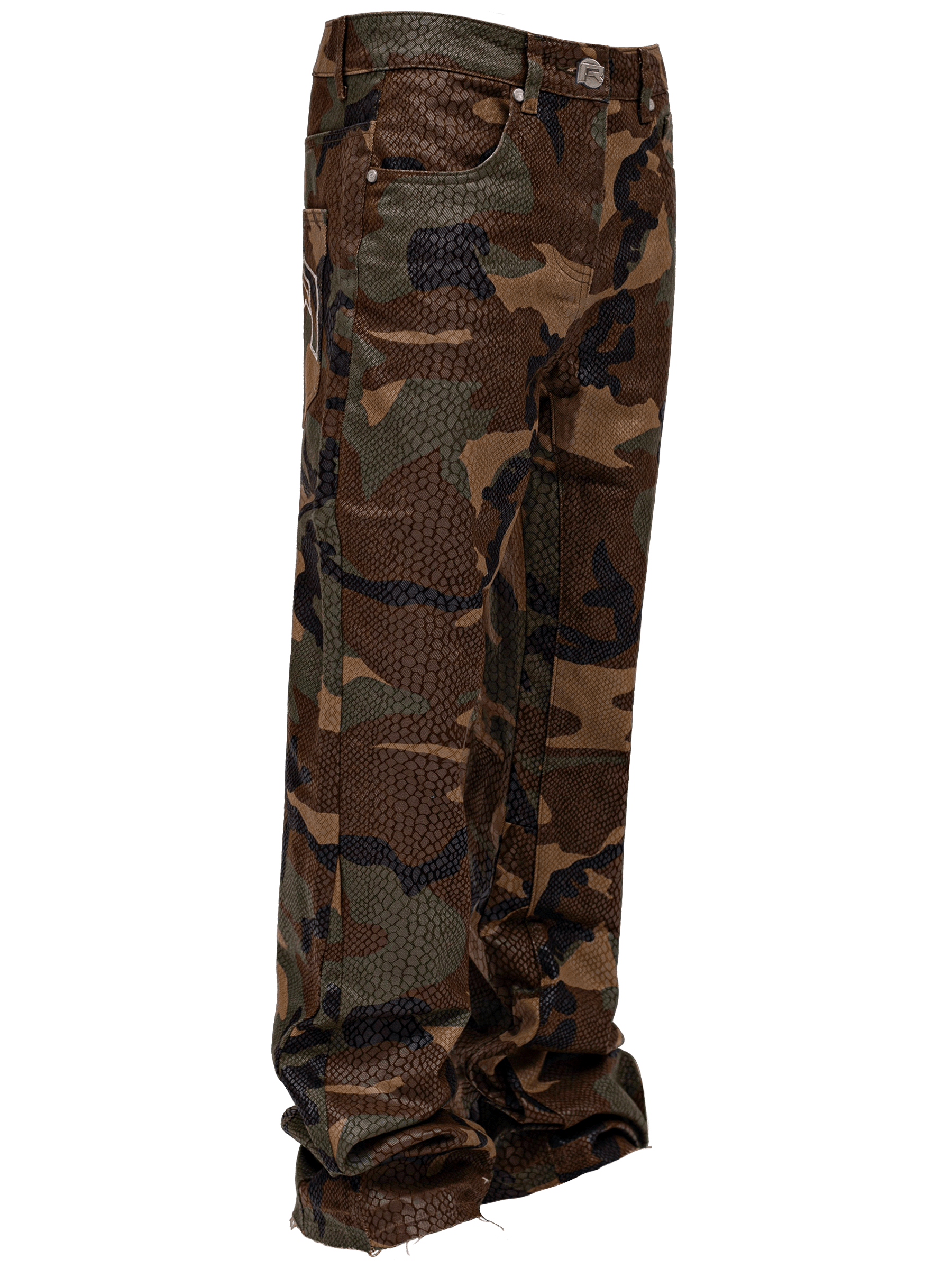 Python Camo Denim