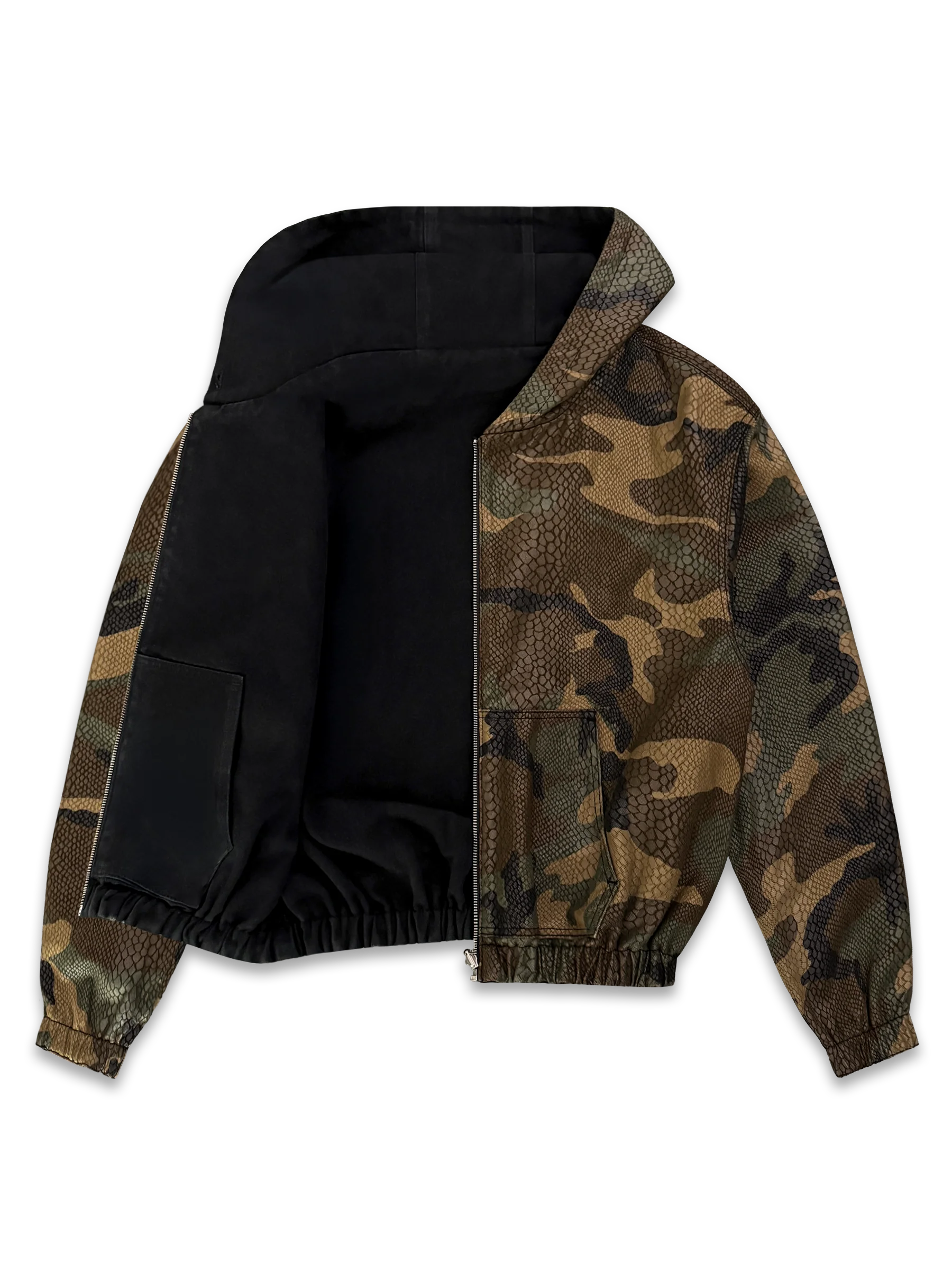 Reversible Python Camo Hoodie