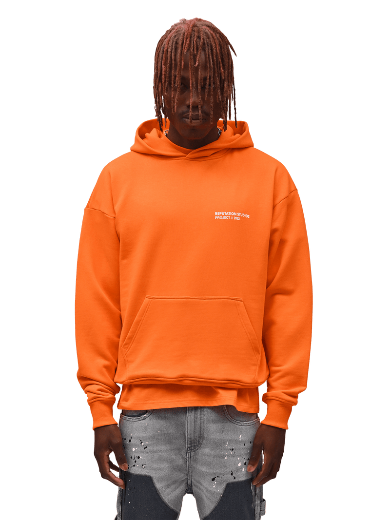 "Statement Piece" Hoodie - Tangerine