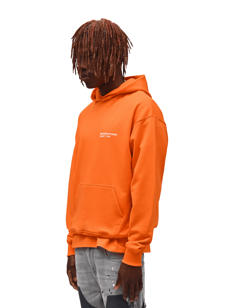 "Statement Piece" Hoodie - Tangerine