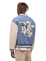 Pegasus Varsity Jacket - Baby Blue