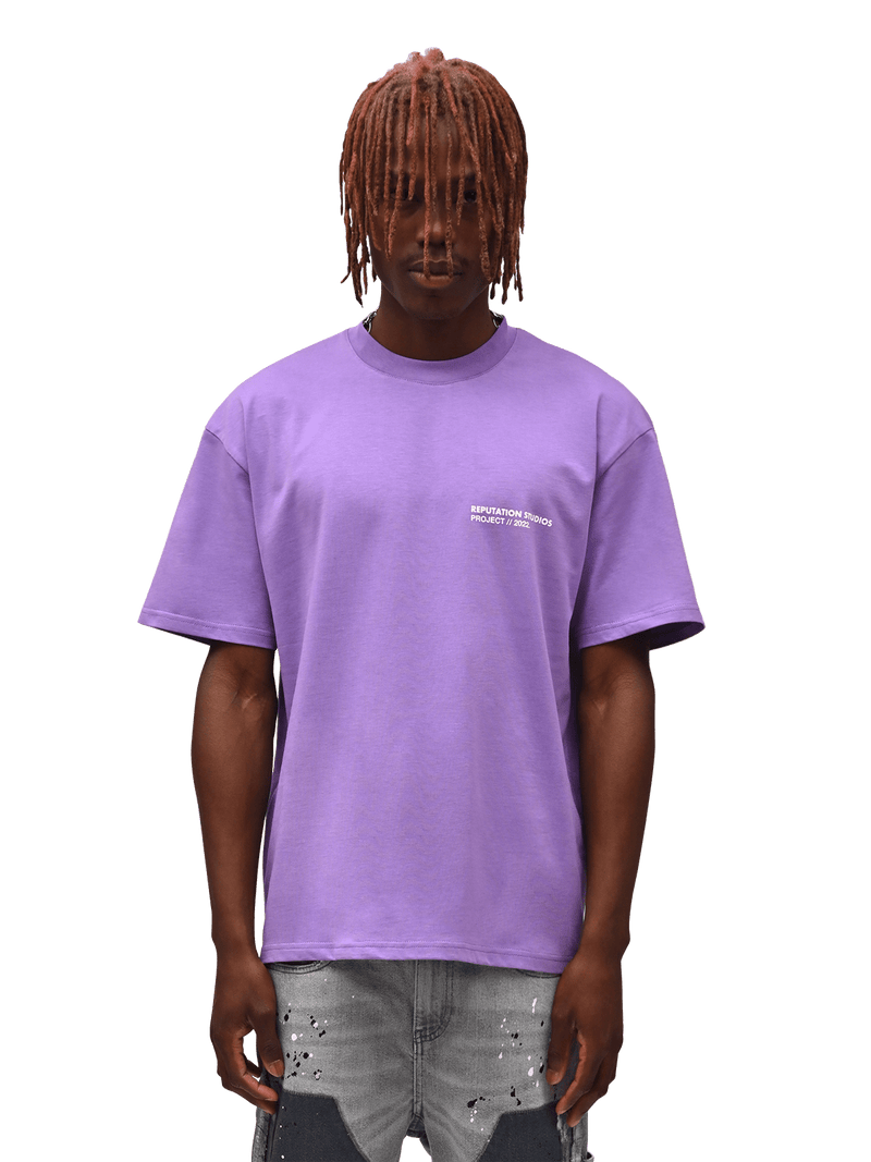"Statement Piece" Tee - Lavender