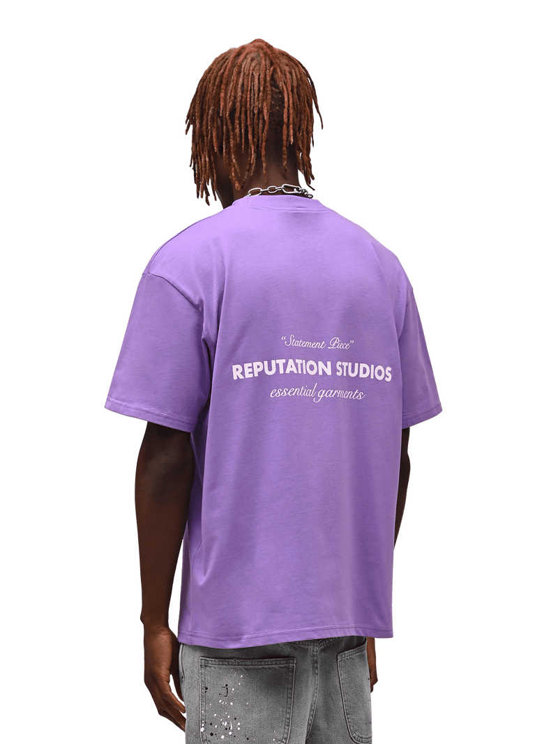 "Statement Piece" Tee - Lavender