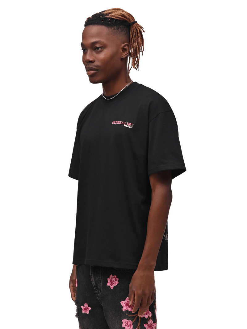 Sakura Graphic Tee - Black