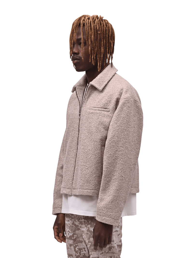 Cropped Jacket - Cream