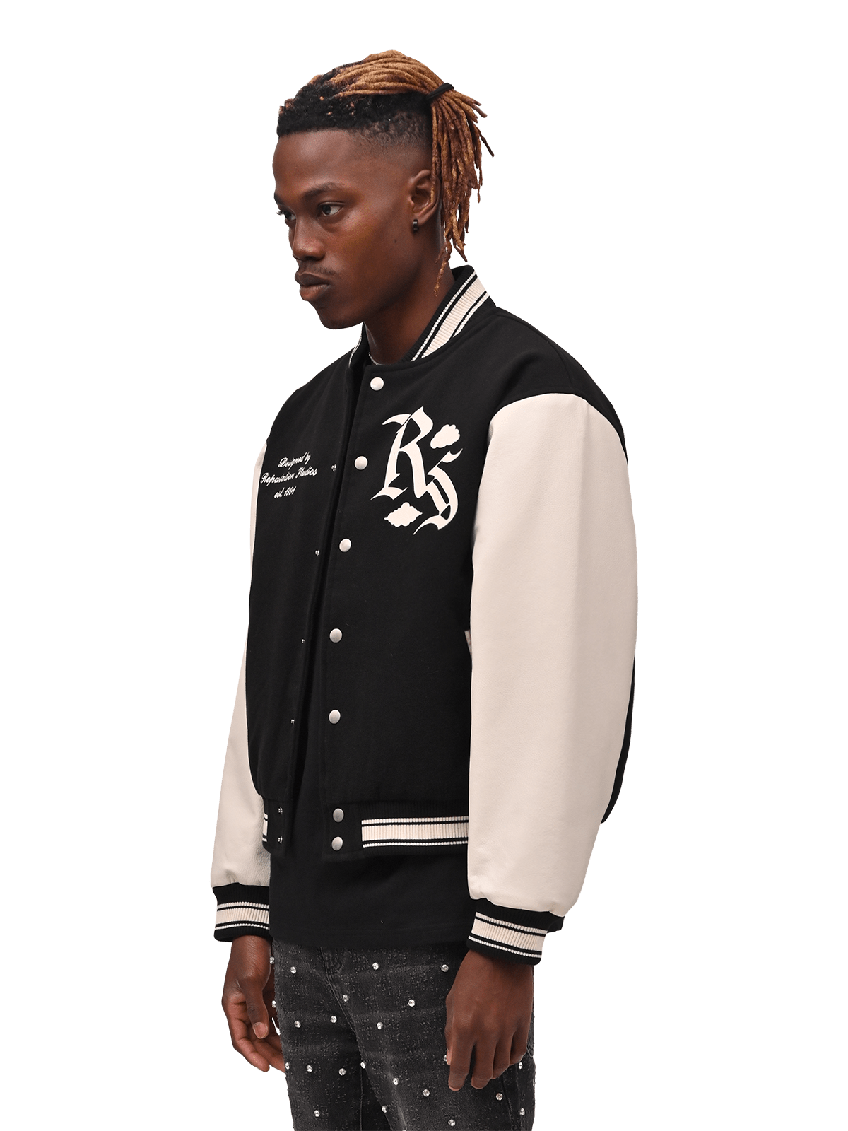 Pegasus Varsity Jacket - Black