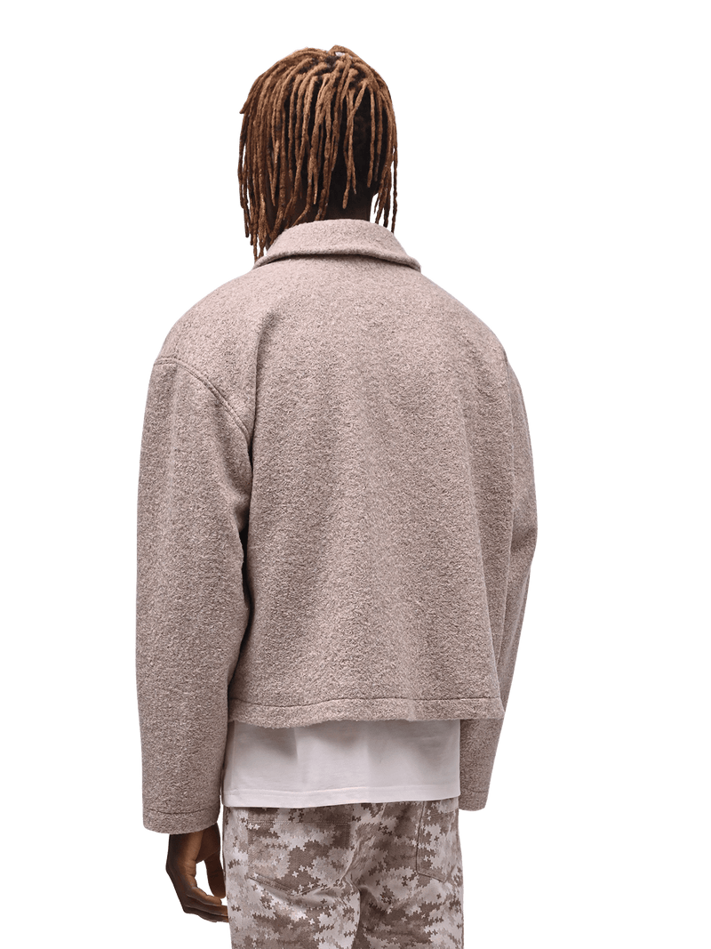 Cropped Jacket - Cream