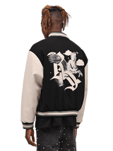 Pegasus Varsity Jacket - Black