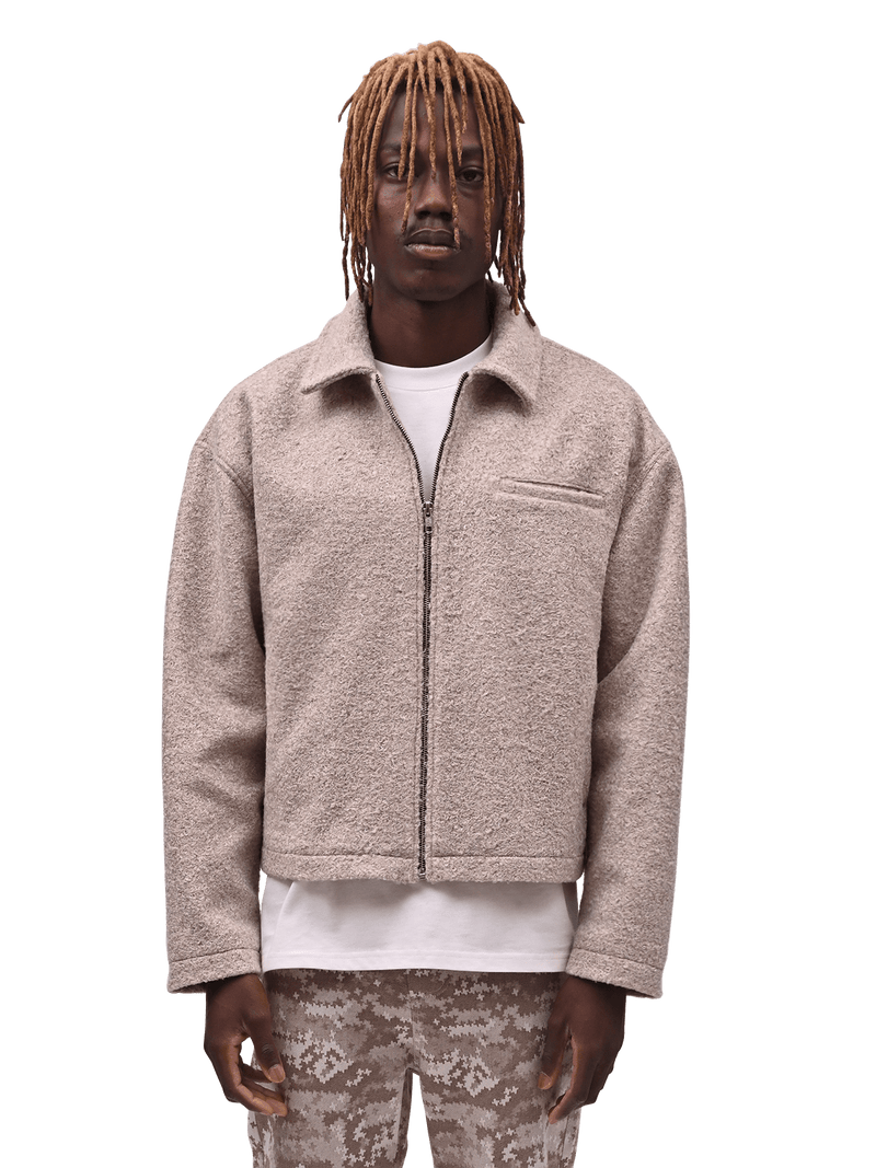 Cropped Jacket - Cream