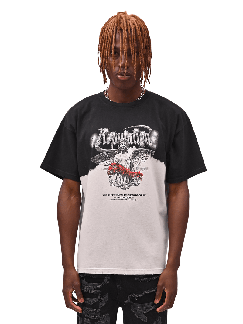 Vintage Dip Dye Tee - Beauty in the Struggle