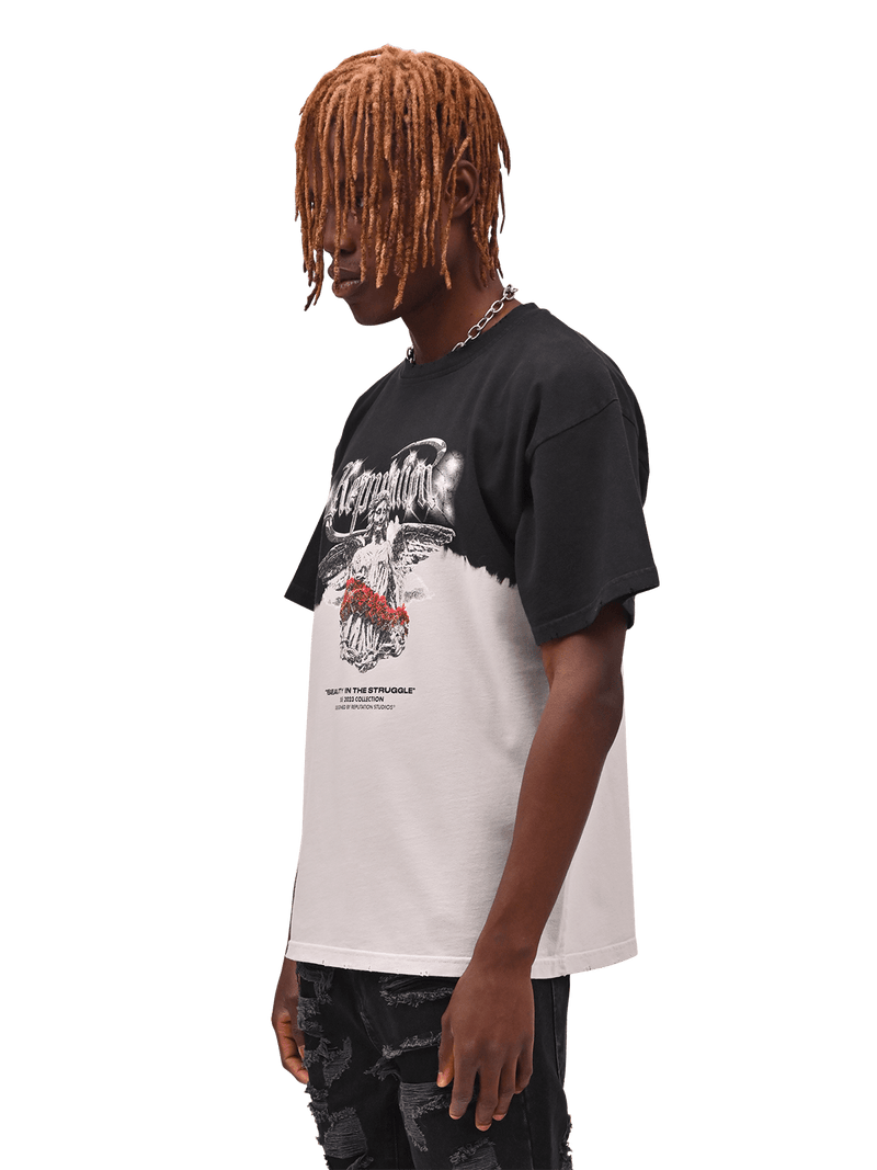 Vintage Dip Dye Tee - Beauty in the Struggle
